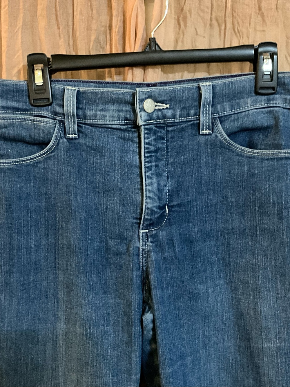 NYDJ Not Your Daughters Jeans Straight Leg Blue Denim - Picture 2 of 8